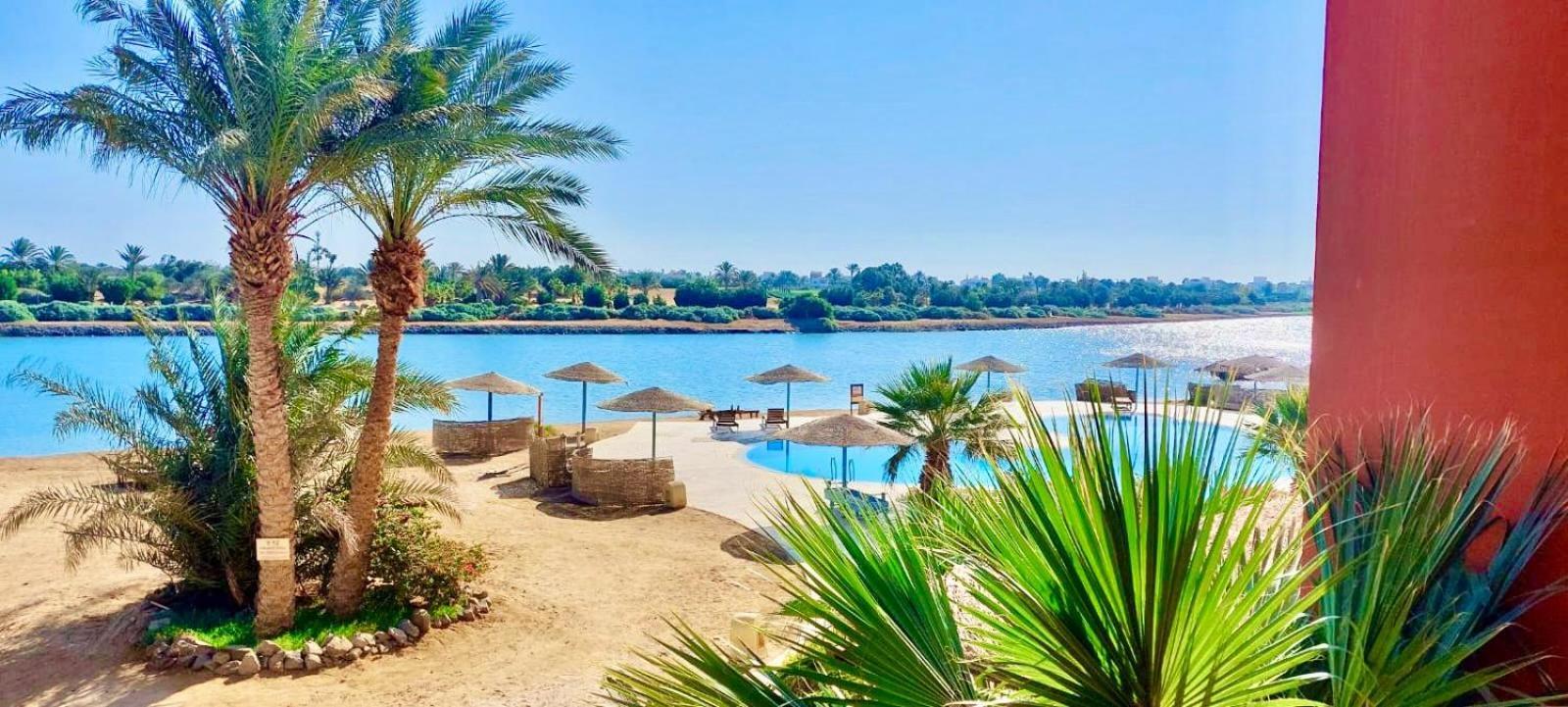 Cozy Apartment West Golf Elgouna フルガダ エクステリア 写真